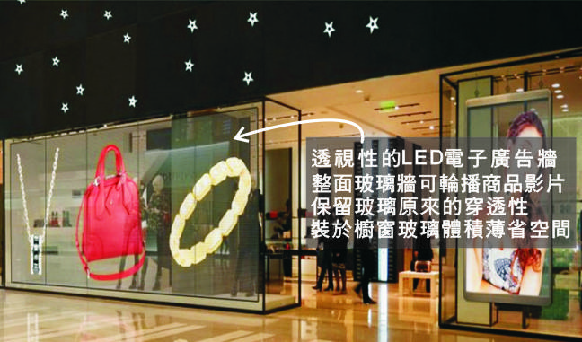 LED透視屏